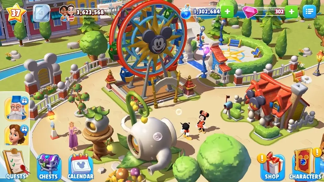 Disney Magic Kingdoms MOD APK screenshot 4