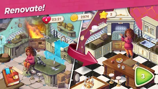 Penny & Flo: Home Renovation MOD APK ảnh chụp màn hình 2
