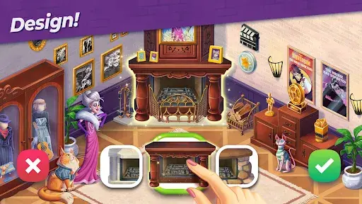 Penny & Flo: Home Renovation MOD APK ảnh chụp màn hình 3