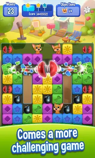 Pet Rescue Saga MOD APK screenshot 2