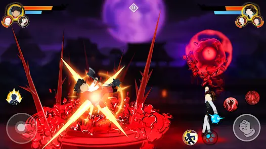 Stick Demon Shadow Fight MOD APK ảnh chụp màn hình 5