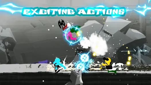 Stickman The Flash MOD APK screenshot 1