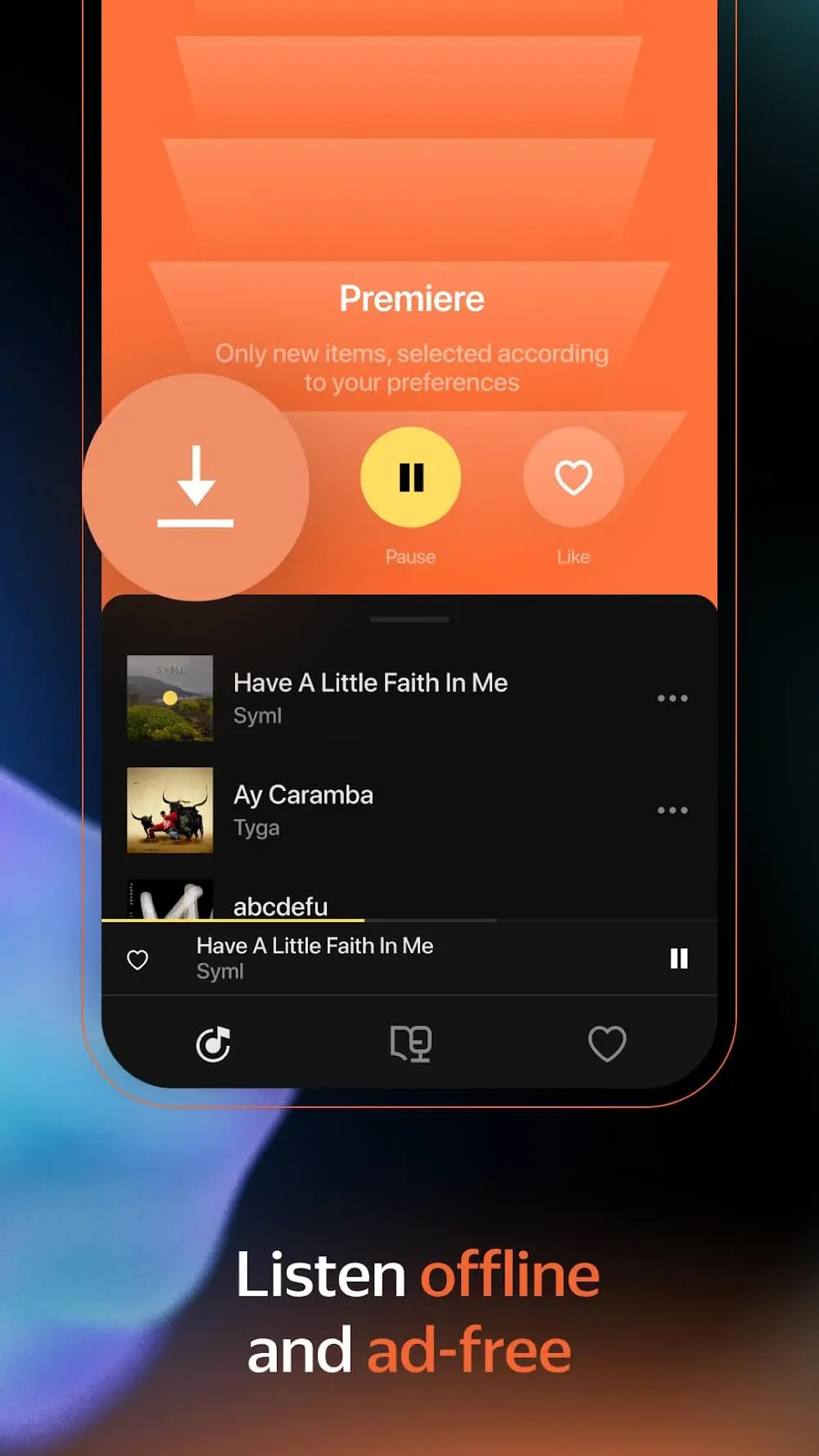 Yandex Music APK ảnh màn hình 2
