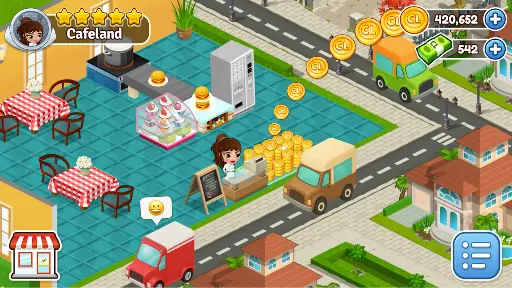 Cafeland – Restaurant Cooking MOD APK screenshot 6