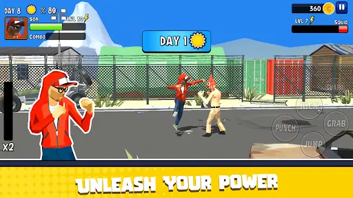 City Fighter vs Street Gang MOD APK screenshot 4