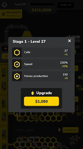 Idle Bee Factory Tycoon MOD APK ảnh màn hình 2