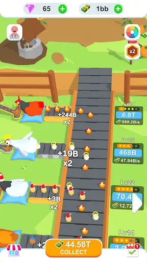 Idle Egg Factory MOD APK screenshot 1
