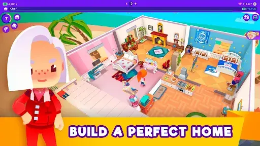Idle Life Sim MOD APK screenshot 1