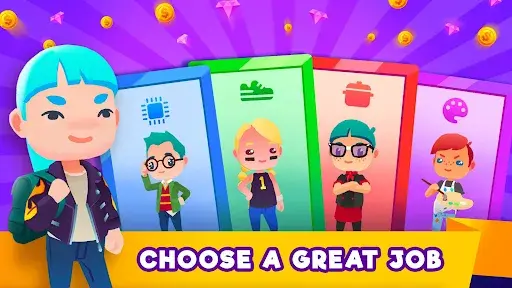 Idle Life Sim MOD APK screenshot 2