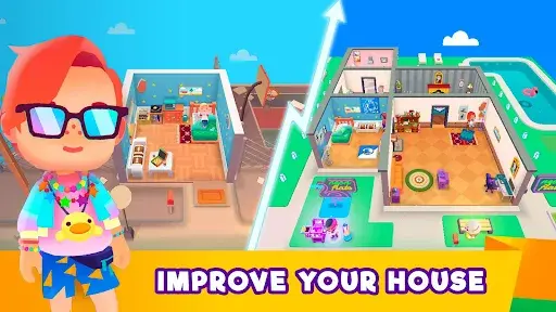 Idle Life Sim MOD APK screenshot 4