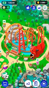 Idle Theme Park Tycoon MOD APK screenshot 1