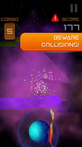 Saturn Slalom MOD APK screenshot 2