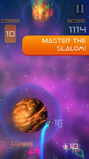 Saturn Slalom MOD APK screenshot 5