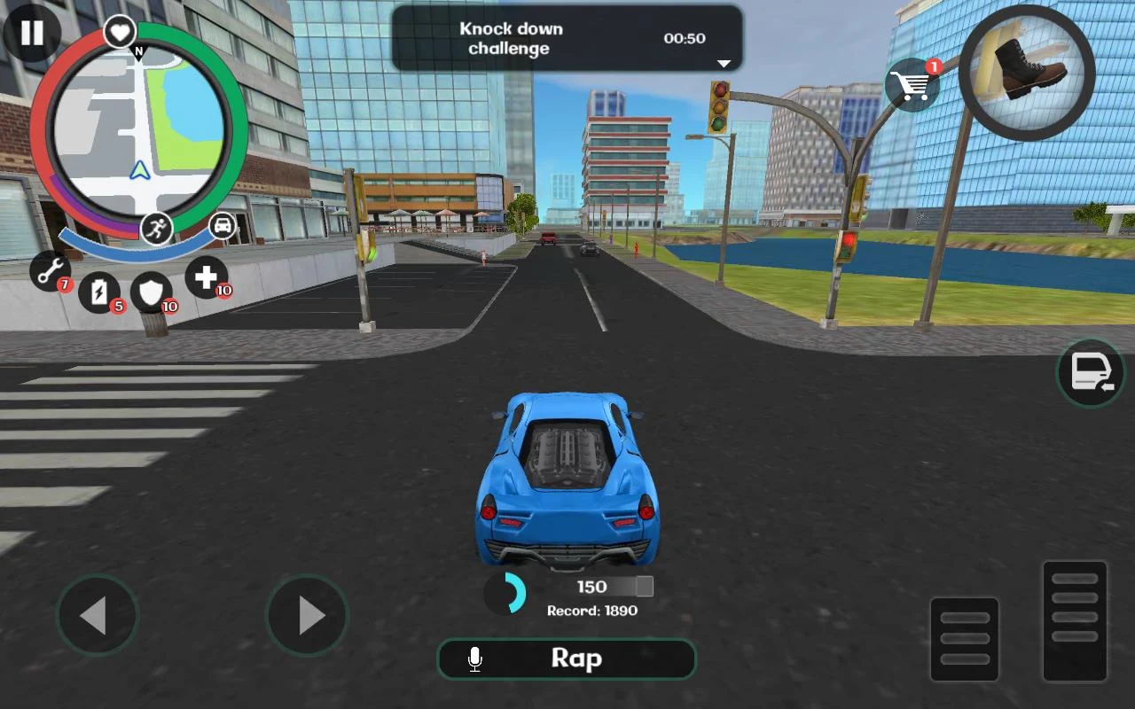 Stickman Rope Hero 2 MOD APK screenshot 3