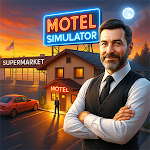 Supermarket & Motel Simulator MOD APK – app icon