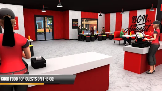 Supermarket & Motel Simulator MOD APK screenshot 8