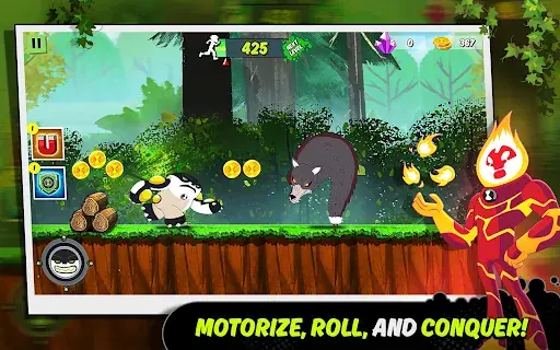 Ben 10: Alien Run MOD APK screenshot 4