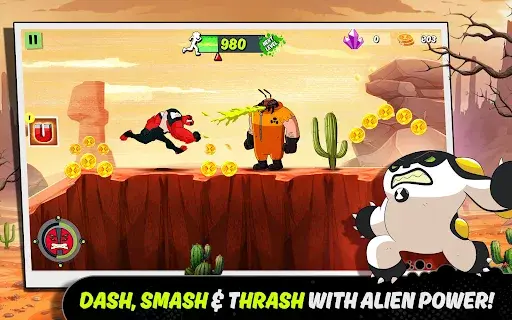Ben 10: Alien Run MOD APK screenshot 5