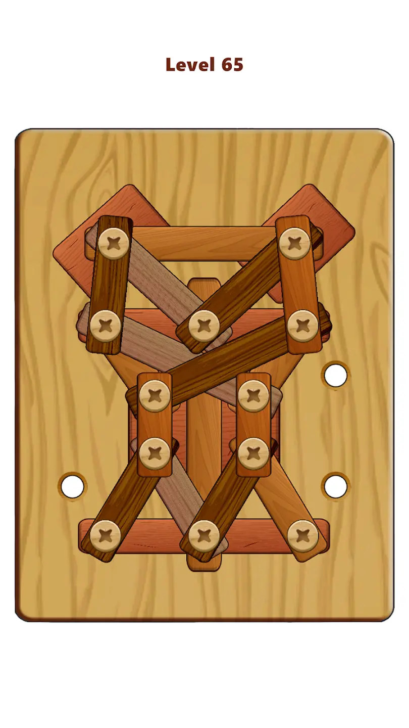 Wood Nuts & Bolts Puzzle MOD APK screenshot 1