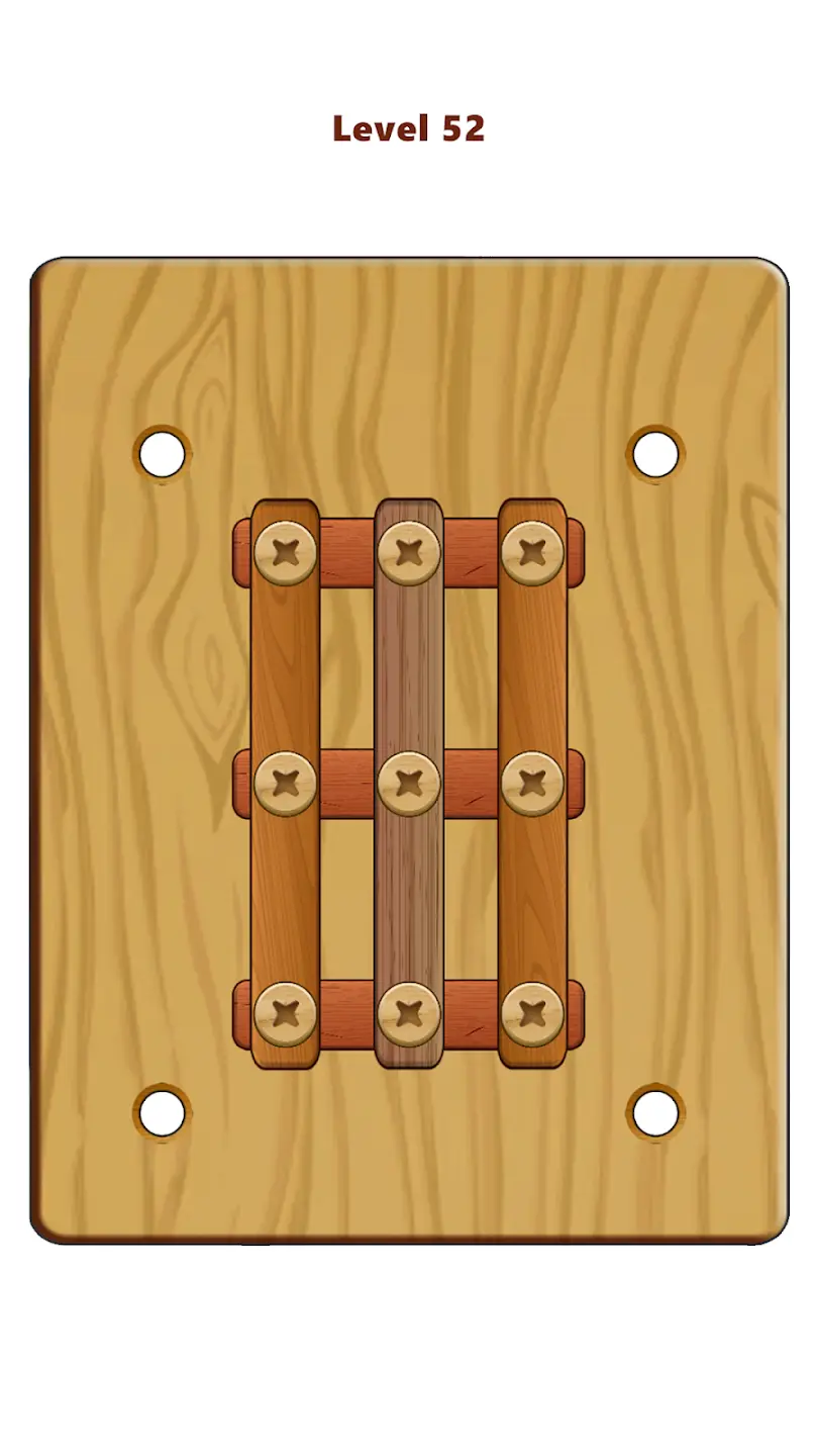 Wood Nuts & Bolts Puzzle MOD APK screenshot 2