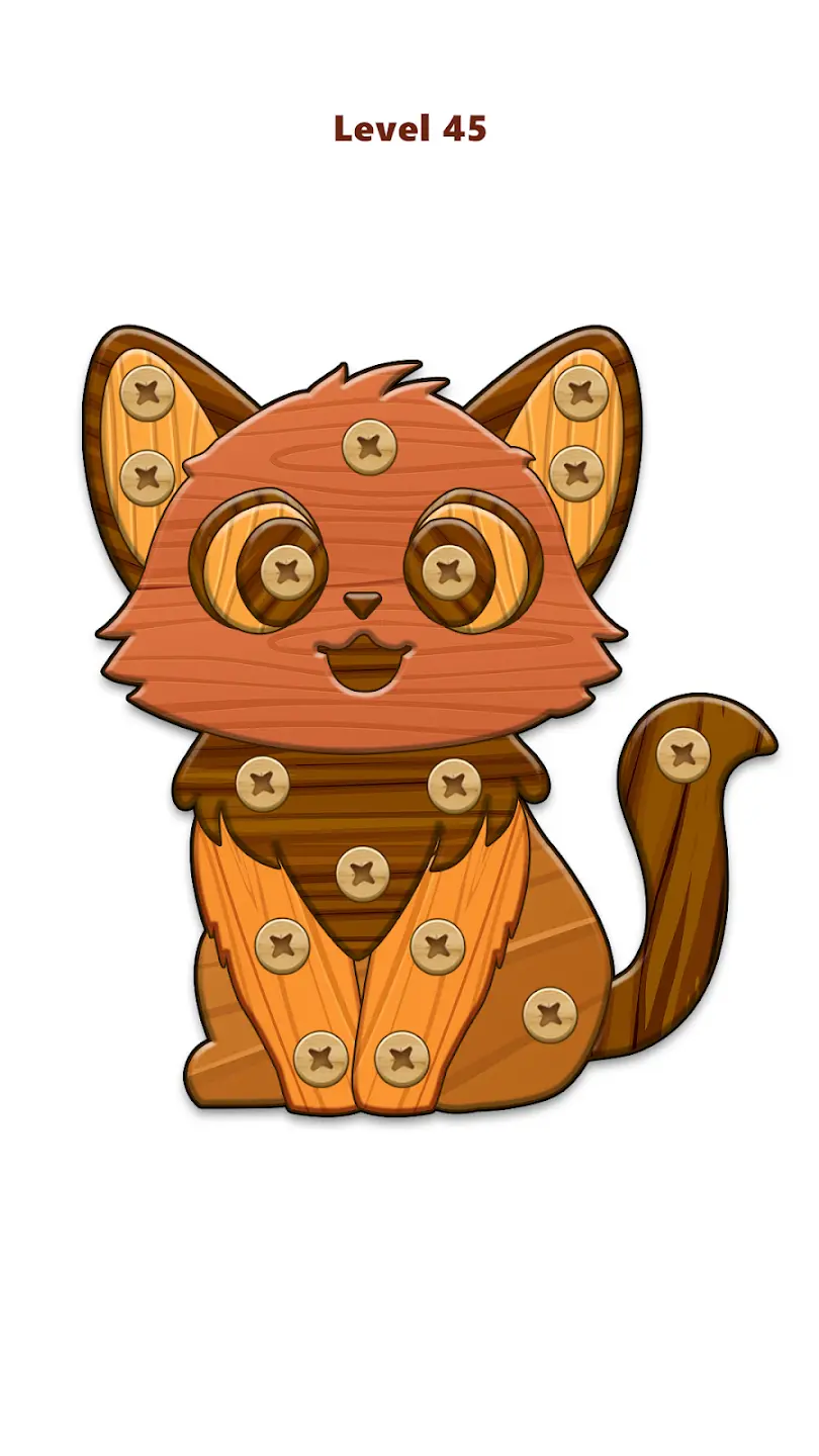 Wood Nuts & Bolts Puzzle MOD APK screenshot 3