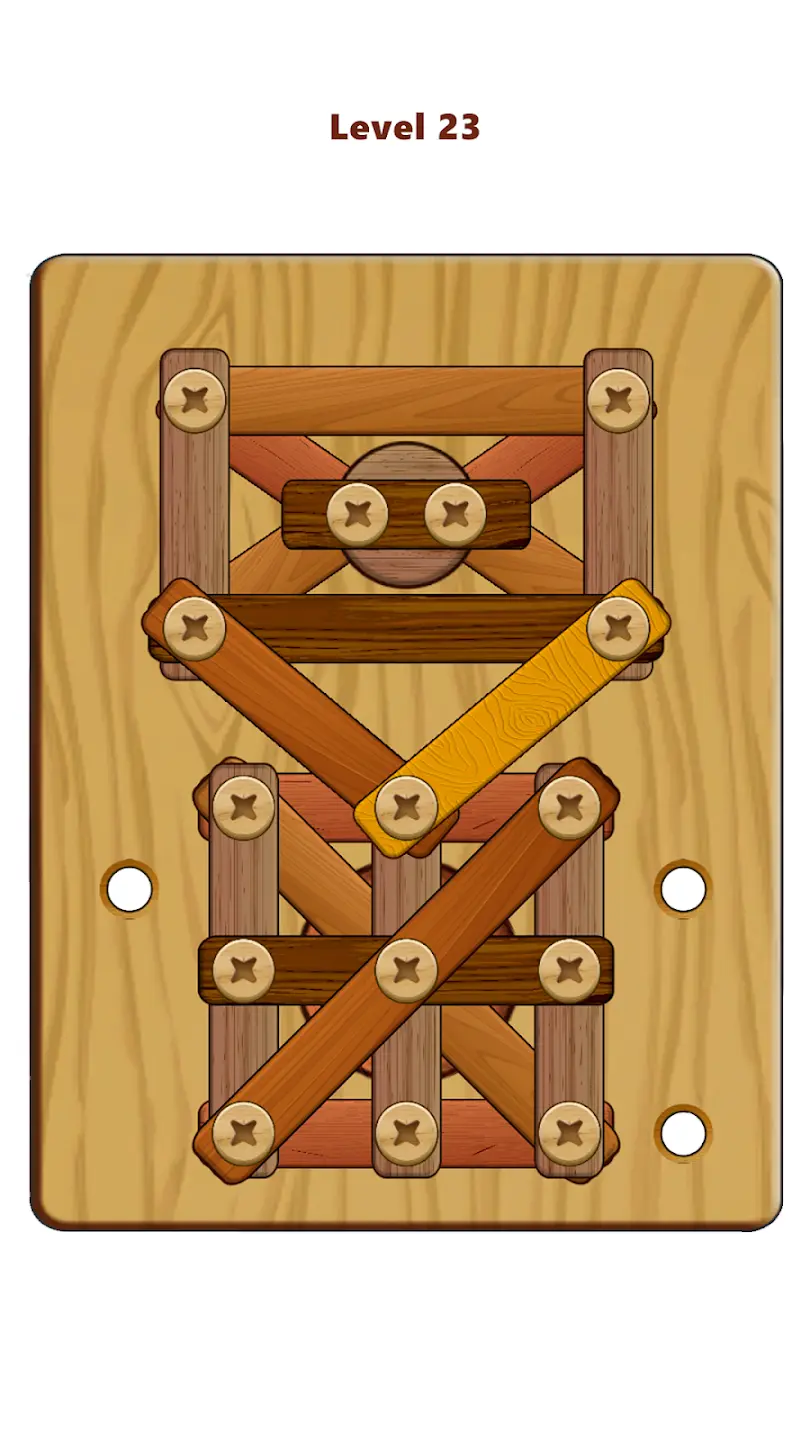 Wood Nuts & Bolts Puzzle MOD APK screenshot 5