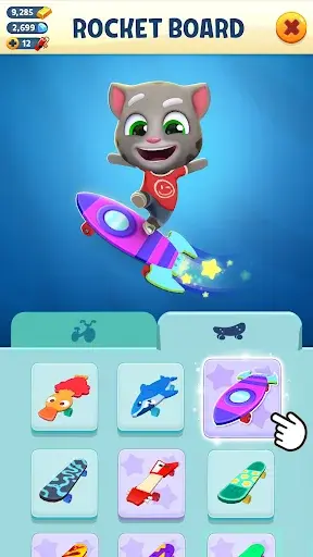 Talking Tom Gold Run MOD APK screenshot 4