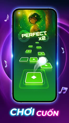 Tiles Hop: EDM Rush! MOD APK screenshot 1